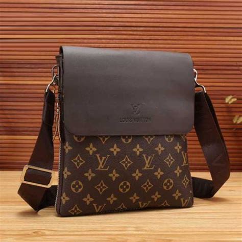 louis vuitton man bag leather